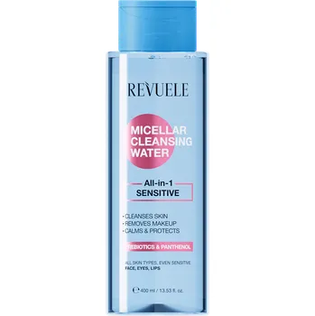 Micelární voda Revuele zklidňující micelární voda na obličej, 400 ml