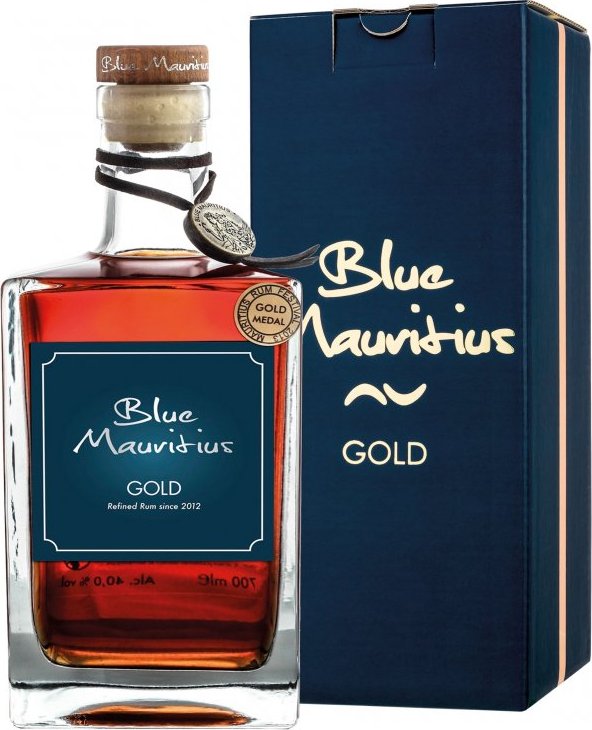 Blue Mauritius Gold 0,7l 40% (karton)