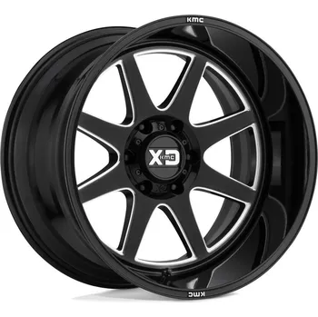 Alu kolo XD 844 PIKE disk 22x12 6x139.7 106.1 ET-44, Gloss black
