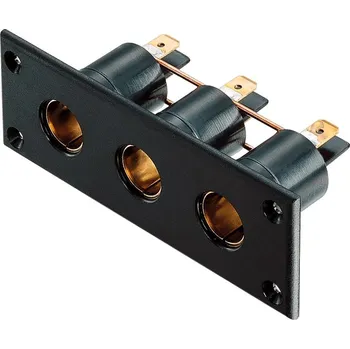 Elektrická zásuvka Vestavěná trojitá zásuvka