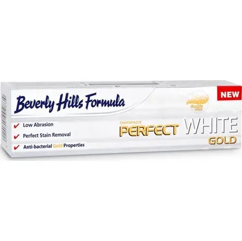 Dentální hygiena Beverly Hills Formula Perfect White Gold zubní pasta 100 ml
