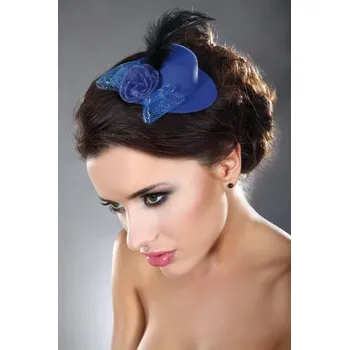 Ozdoba do vlasů Mini Top Hat Model 11 Blue - LivCo Corsetti