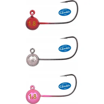 Rybářský háček Wolframová Jigová hlavička Gamakatsu-Spro Tungsten Micro Jig 29 vel.2 2,7g Metalic (3ks)