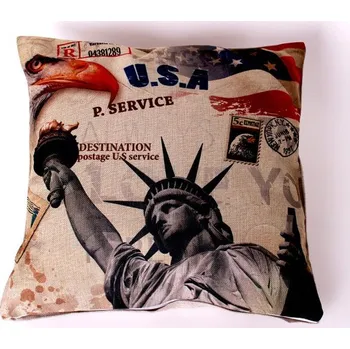 Dekorativní polštářek Dekorační povlak na polštář 40x40 - nyc