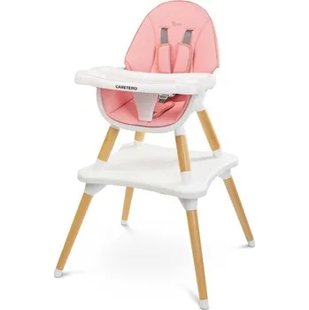 Jídelní židlička JÍDELNÍ ŽIDLIČKA CARETERO TUVA RŮŽOVÁ