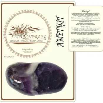 Ex Herbis AHDL Ametyst Velký kámen 3 - 5 cm
