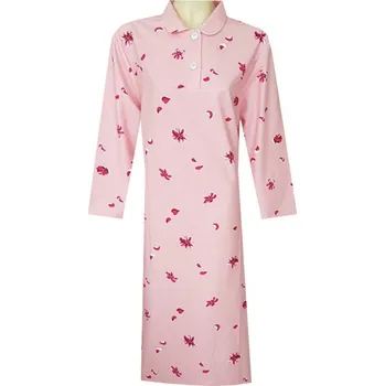 Dámské noční prádlo Dámská Noční Košile Flanel FOLTÝN DKFL11 Velikost: 62, Materiál: Flanel