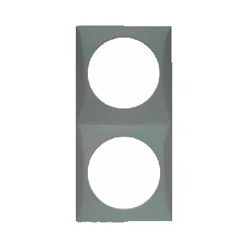 Rámeček zásuvky INTEGRO šedý dvojitý