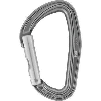karabina Petzl Djinn DJINN karabina šedá - rovný zámek