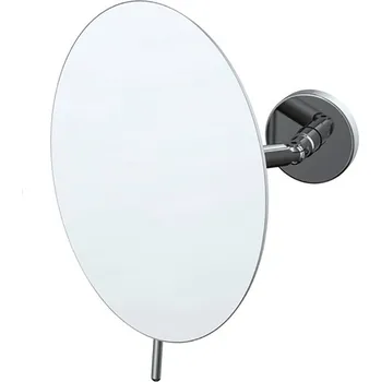 Zrcadlo BEMETA Kosmetické Zrcátko Kulaté s Kloubem 360°, Oboustranné, Ø 20 cm, Na Postavení, Chrom Lesklý, Kód 116201452