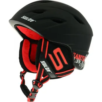 Lyžařská přilba SULOV RIOT in-mold, černá mat