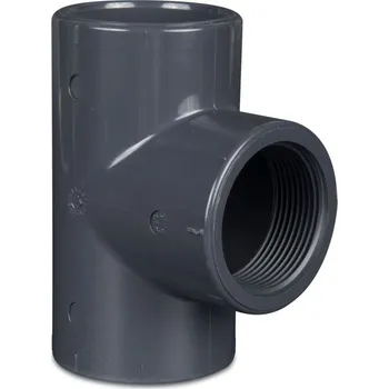 Fitinka Cepex T-kusy 90° s vnitřním závitem Rozměry: 40MM X 1 1/2" X 40MM