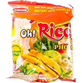 ACE Oh!Ricey Inst. nudle kuřecí Pho 63g