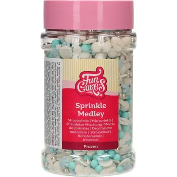 Jedlá dekorace na dort FunCakes Sprinkle Medley - sypání Frozen 180 g
