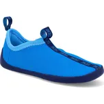 Barefoot dětské přezůvky Affenzahn - Slipper Homie Bear vegan modré Velikost: 24