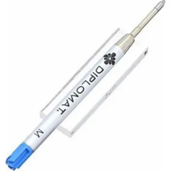 Střední kuličková vložka Diplomat Easyflow Blue