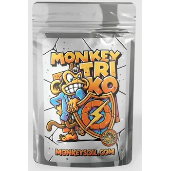Hnojivo Monkey Triko 100g (Monkey Triko jsou prospěšné mikroorganismy, které rychle kolonizují rhizosféru a zlepšují vývoj rostlin, přičemž nezůstává prostor pro houby, které jsou pro úrodu škodlivé.)