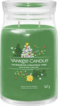 Svíčka Yankee Candle Signature Shimmering Christmas Tree