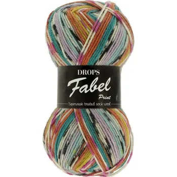 Drops Fabel Print, 923