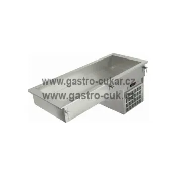 Vestavná chladící vana ASBER DRW , pro 2x GN 1/1 - 150