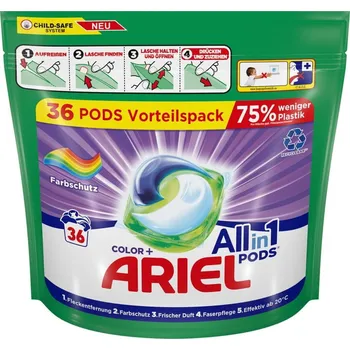 Ariel All-in-1 Color kapsle, 36 ks