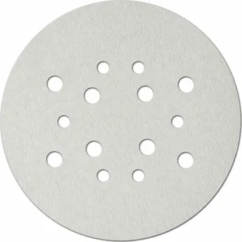 Brusný papír DEDRA Univerzální bílé brusné kotouče 225 mm, zrnitost 150, suchý zip, sada 5 ks.