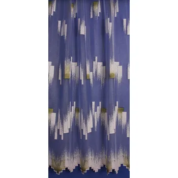 Záclona Petra - zelená 160cm