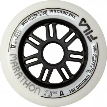Kolečkové brusle Fila Kolečka Wheels Set White (6ks) (Tvrdost: 84A, Velikost koleček: 100mm)