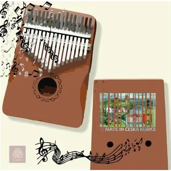 Kalimba 17 tónů Made in ČESKÁ KUBICE · O·POHÁDKOVÉ - 1 ks