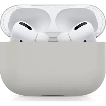 Pouzdro na mobilní telefon Silikonový obal pro AirPods Pro 2. generace Barva: Béžová
