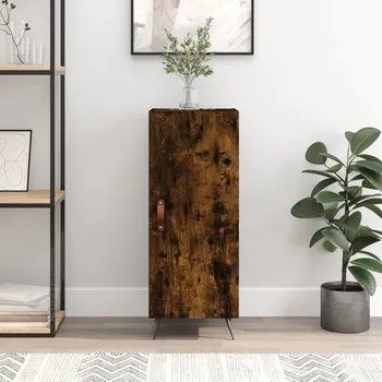 Příborník do zásuvky vidaXL Příborník 34,5 x 34 x 90 cm kompozitní dřevo [828509] Barva: kouřový dub