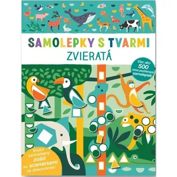Bystrá hlava Samolepky s tvarmi Zvieratá