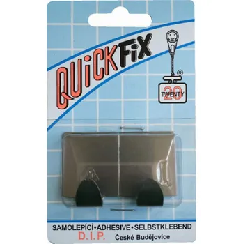 Věšák QuickFix Háček QF typ 15 nerez blistr, 2ks