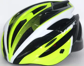 Cyklistická přilba FRIKE A3 LED cyklistická helma světle zelená/černá M/L