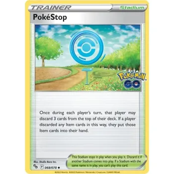 Karetní hra Pokémon karta PokéStop 068/078 - Pokémon Go