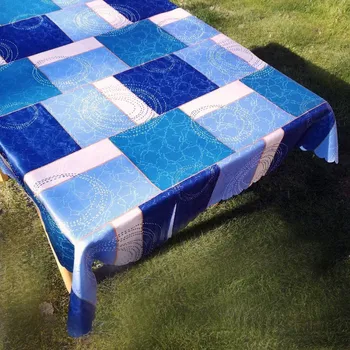 ubrus Teflonový ubrus 120/140 - Modrá kostka