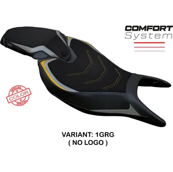 Moto sedlo TPZ Italia Potah sedla Triumph Speed Triple 1200 RR (22-24) Renee Special Color Comfort potah sedla: bez loga 1GRG (grey-gold)