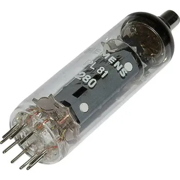 Elektronka Siemens PL 81 = 21 A 6 elektronka pentoda 170 V 45 mA Pólů: 9 Typ patice: Noval Množství 1 ks