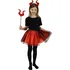 Karnevalový kostým Rappa Dětský kostým tutu sukně čertice černá/červená, 3-7 let