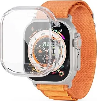 Příslušenství k chytrým hodinkám Epico Hero Case 73810101000001 ochranný kryt pro Apple Watch 49 mm čirý