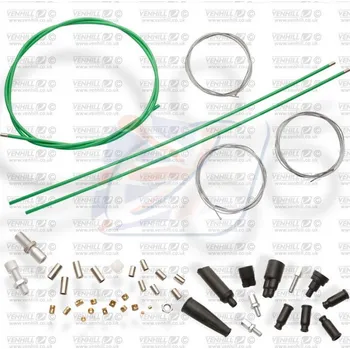 Lanko plynu univerzální sada Venhill U01-4-125-GR zelená