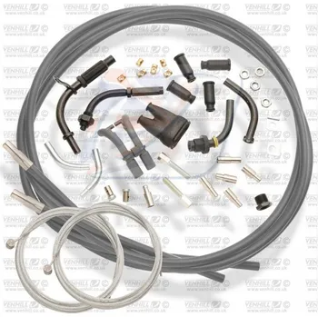 Lanko plynu univerzální sada Venhill U01-4-150-GY 1,35m (čtyřtakt) šedá