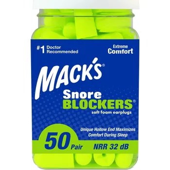 Mack's Snore Blockers Množství v balení: 50 párů Špunty do uší proti chrápání