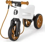 Odrážedlo FUNNY WHEELS Rider SuperSport 2v1 bílé s popruhem a tichými koly