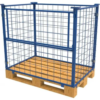 paleta Mřížkový nástavec na europaletu - L otevírání na užší straně