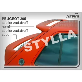 Auto-moto STYLLA Zadní spoiler Peugeot 205 3D / 5D hatchback 02 / 1983 – horní