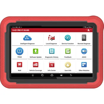 Autodiagnostika Launch X431 PROS V5.0 + sada adaptérů a SW pro motocykly