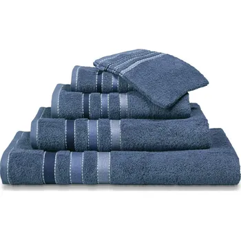 Ručník Vandyck Ručník Prestige Lines Vintage blue - 60x110 cm