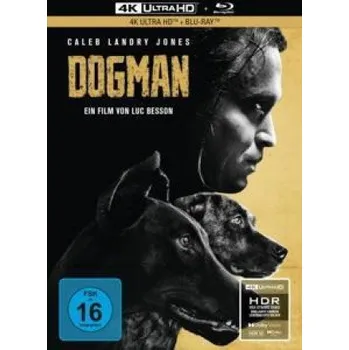 Blu-ray film DogMan - 2-Disc Limited Collector's Edition im Mediabook - Cover A (UHD-Blu-ray + Blu-ray) – Caleb Landry Jones (EN)