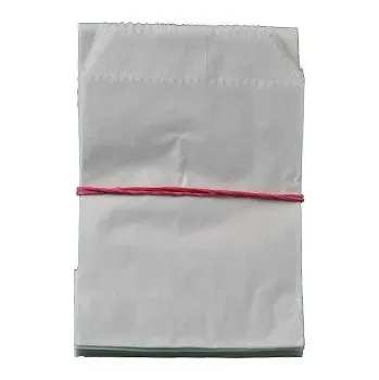 Sáček na potraviny Sáček lékárenský papírový bílý 9x14cm 100ks